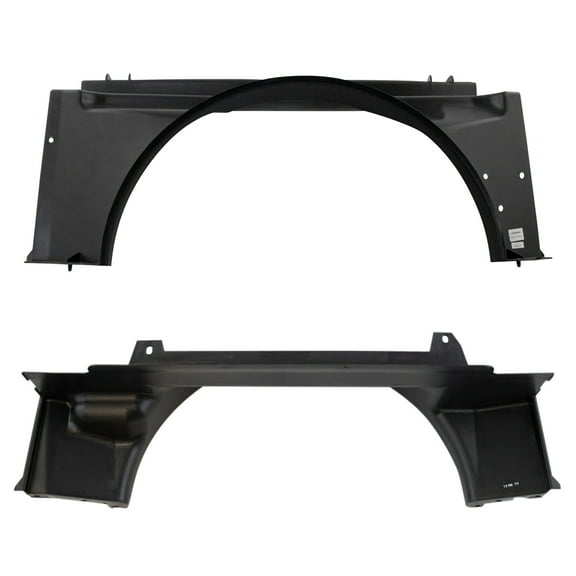 2 Piece Upper & Lower Engine Cooling Radiator Fan Shroud Kit for Express 2500 RFA81516