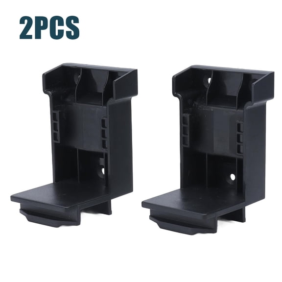 2 Piece Wall Mount Battery Holder Power Tool Drill Organizer 2-in-1 Holder For Mil*wau*kee De*walt 18V Batteries Mount Base