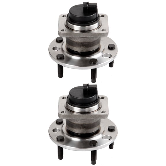 2-Piece Wheel Hub and Bearing Assembly Front Side with ABS Sensor - 5-Lug Pattern - Interchange Part Numbers 7470587, 7466986