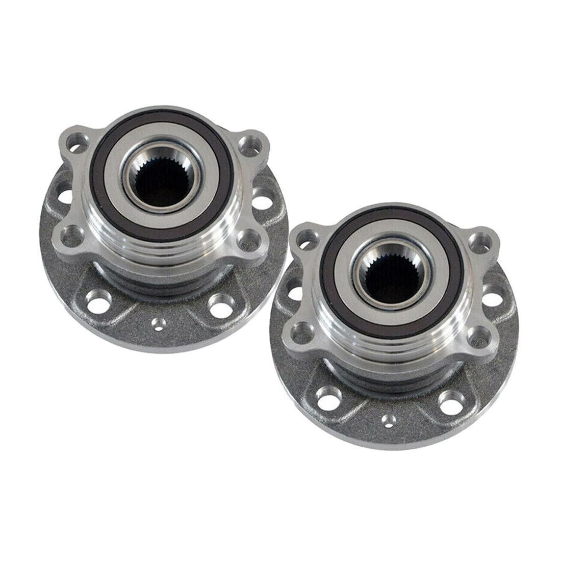 Assembly Modified 2-Piece Wheel Hub and Bearing Assembly Set with Modified Flange and 4 ...