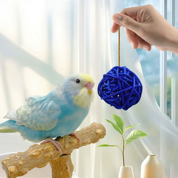 2-Piece Wicker Decorative Balls for Vase Filling, Wedding Decor, Christmas Tree Ornaments, Rattan Centerpiece, Pet Toys, Home Decor, Party Supplies