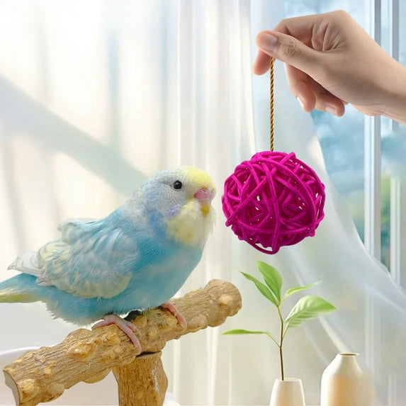 2-Piece Wicker Decorative Balls for Vase Filling, Wedding Decor, Christmas Tree Ornaments, Rattan Centerpiece, Pet Toys, Home Decor, Party Supplies