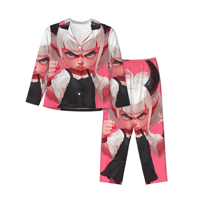 2 Piece Womens Pajama Sets Cool Cute No.101 Soft Sleepwear Comfy