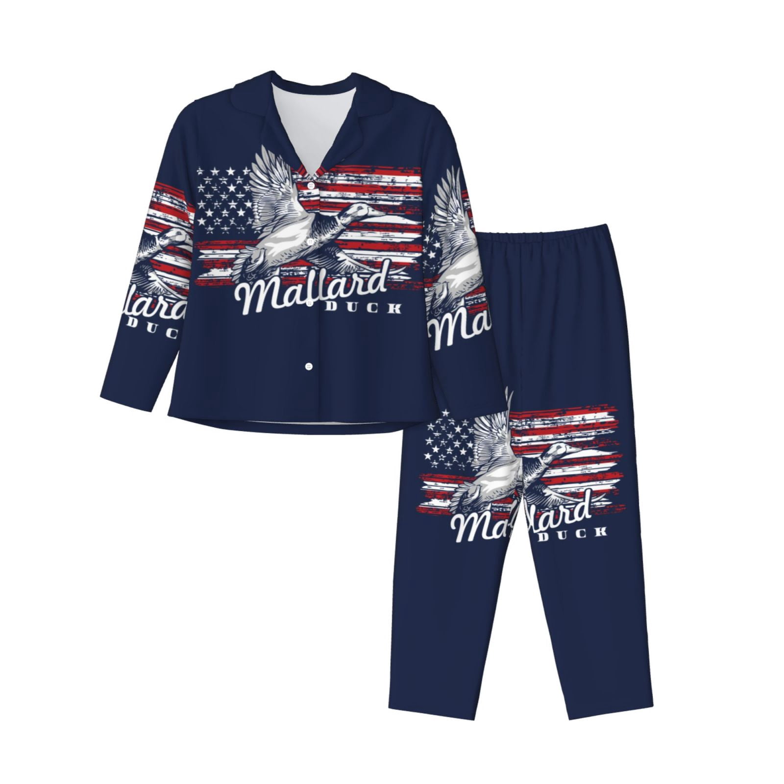 Meadowland Mallards Long Pajamas