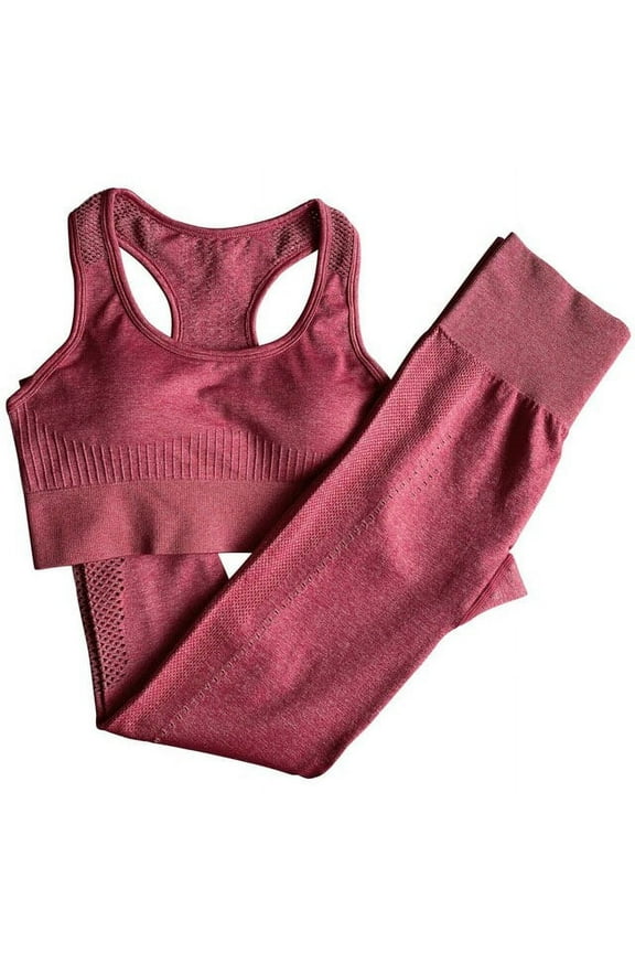 2 Piece Yoga Set Push Up Gym Set Workout Sport Outfit For Woman Leggings Sports Bra Yoga Pants Gym Sports Set Fitness Tracksuit