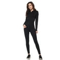 thumbnail image 1 of 2 Piece Zip Up Sport Hoodie & Legging Set With Comfort Stretch Fabric In Plus & Regular Sizes, 1 of 1