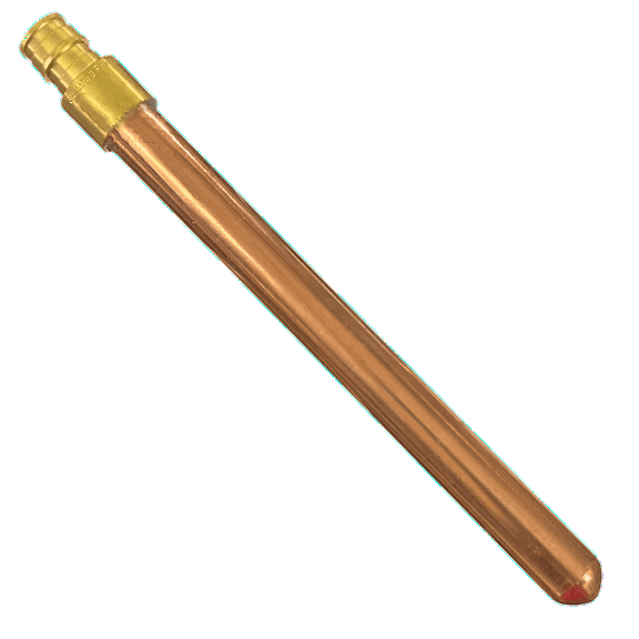 2 Pieces 1/2" x 8" Expansion Stub Out Straight