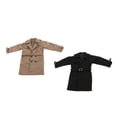 thumbnail image 1 of 2 Pieces 1/6 Scale Garment Windproof Long Jacket Fabric Decorations For 12 Inch Figure Action Man, 1 of 9