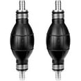 2 Pieces 10mm Primer Bulb Fuel Hand Pump Liquid Transfer Water Siphon Hose Pump Petrol Gas