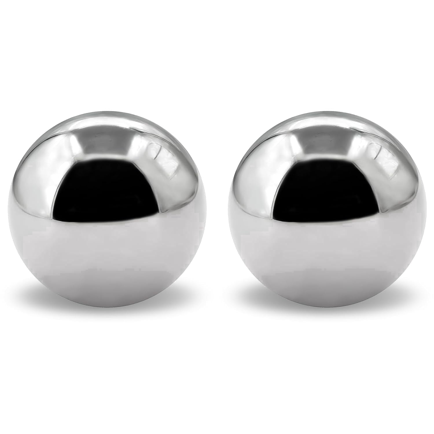 2 Pieces 2 Inch Chrome Steel Bearing Balls, 51mm Precision Steel Balls for Bicycle Bearings