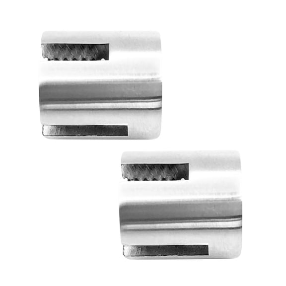 2 Pieces 316 Stainless Steel 3mm Wire Rope Clip For Wall Mounted Lattice Trellises Accessories