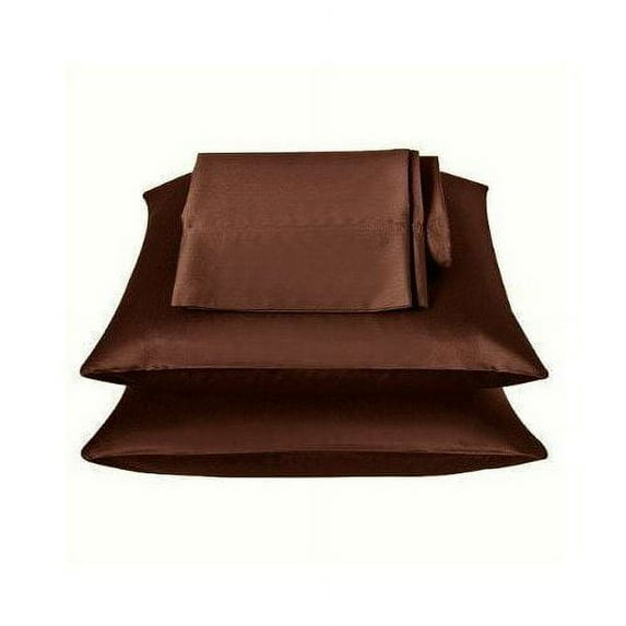 2 Pieces 350TC Solid Color Soft & Smooth Silky Satin Pillow Cases/Protector/Cover