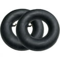 2 Pieces 4.10/3.504 Inner Tube with Valve Stem for Wheelbarrow Lawn