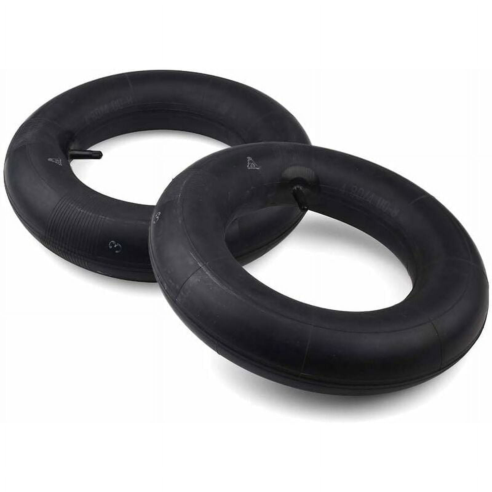 2x BUMBLERIDE Stroller Inner Tubes – 12 Inch Straight Valve, Black, Replacement Wheels Parts 4 thumbnail image