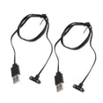 thumbnail image 1 of 2 Pieces 4 Pins Smart Watch USB Charging Cable Charger for Smart Watch, 1 of 6