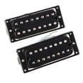 thumbnail image 1 of 2 Pieces 8 String Electric Guitar Pickup Neck Bridge Pickup Set, Black, 1 of 9