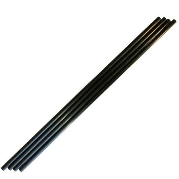 2 Pieces - 8mm x 6mm x 1000mm Carbon Fiber Tube - Pultruded Round Tube. Super High Strength for RC Hobbies, Drones, Special Projects