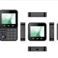 thumbnail image 1 of 2 Pieces, 90° Rotating Side Slider Phone, 2g GSM FM Radio Flashlight MP3 MP4 Dual Sim Card 2.4 "mini Rotatable Phone, 1 of 5