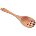 thumbnail image 1 of 2 Pieces Acacia Salad Fork Wood Serving Utensils Spork Household, 1 of 6