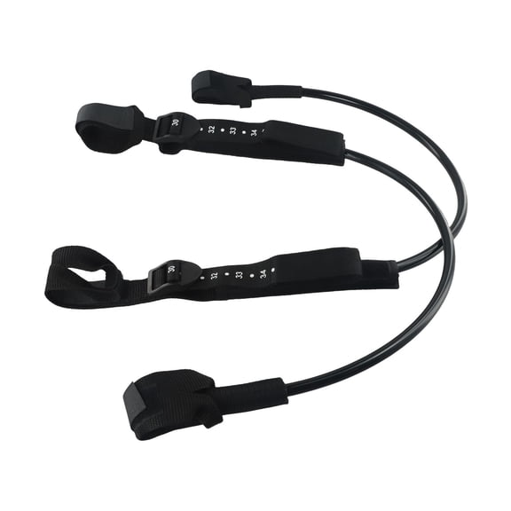 2 Pieces Adjustable Non-Slip Windsurfing Harness Line 22-28or 28-34