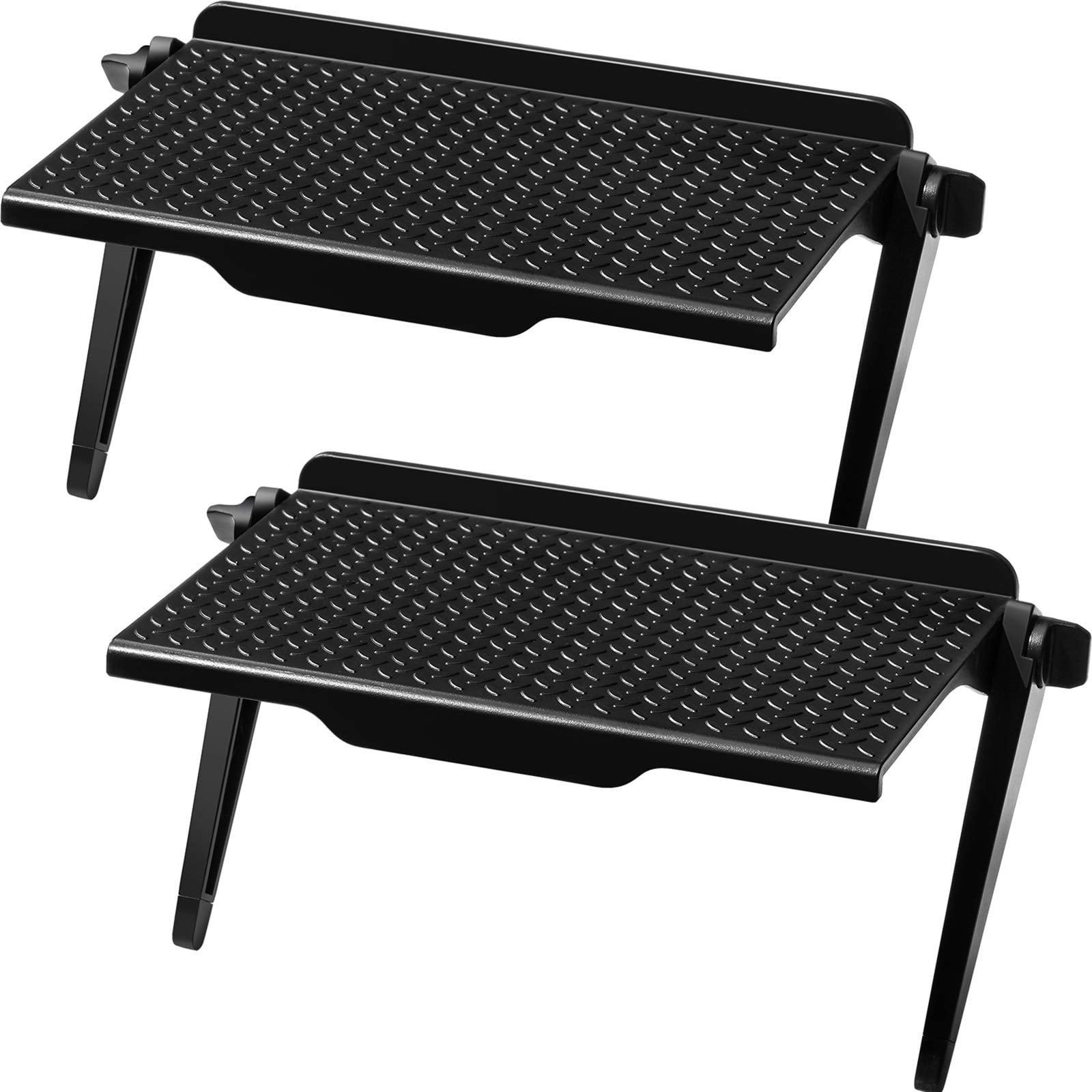 2 Pieces Adjustable TV Top Shelf Screen Bracket for Cellphone Stand ...