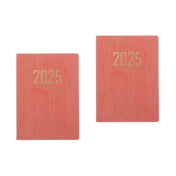 Set of 2 Wall Calendars for Notebook, Daily Agenda & Shopping Planner, Perfect for Organizing Schedules