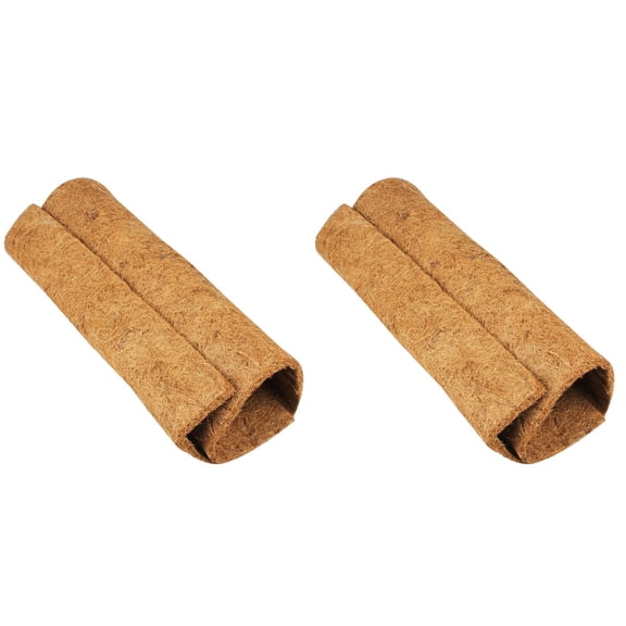 NICERIO Coconuts Fiber Mat Light Brown For Gardeners Outdoor Composting 2Pcs 23.6x15.7in