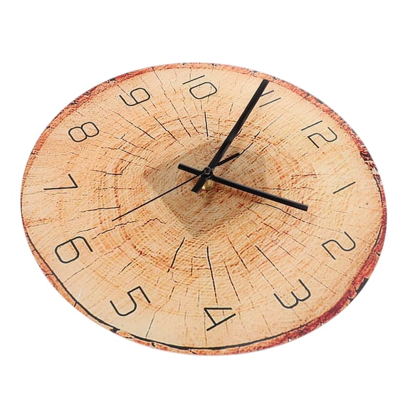 2 Pieces Annual Ring Wall Clock Bucket Office Decor Quick Freezer Mold Sunrise Alarm