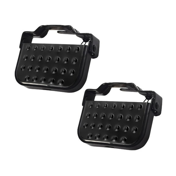 2 Pieces Anti-Slip Pegs Rear Feet Pedals, Universal Folding Bike Foot Plates Pedals Bicycles Footrests for Mountain Bike