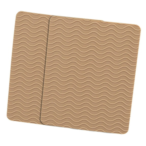 2 Pieces Anti Slip Shoe Sole Stickers, Shoe Bottom Grip for Bottom of Shoes, Shoe Sole Protectors for Sneakers, Boots Unisex Khaki