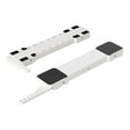 thumbnail image 1 of 2 Pieces Appliance Roller Slider Liftable Heavy Duty Construction PP Material Home Laundry Room, 1 of 9
