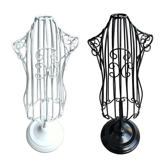 2 Pieces Attractive Dog Clothes Display Stands Model Small Accessories Rack Mannequins Stand for Dress Display Dressmaker Pet Clothes Sewing