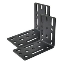 2 Pieces Awning Brackets Awning Mount L Brackets Heavy Duty Stainless Steel for SUV Roof Rack Cross Bars