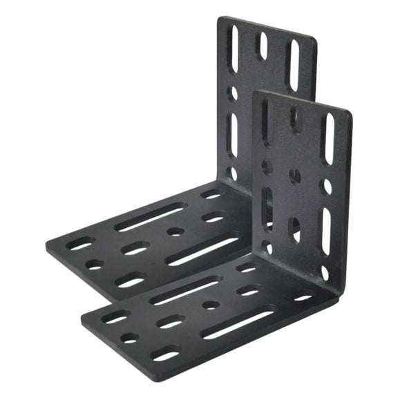 2 Pieces Awning Brackets Awning Mount L Brackets Heavy Duty Stainless Steel for SUV Roof Rack Cross Bars