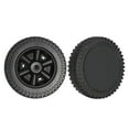 thumbnail image 1 of 2 Pieces BBQ Grill Wheel Hand Truck Tires for Most Garden Accessories Style C, 1 of 8