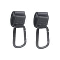 thumbnail image 1 of 2 Pieces Baby Hooks Clip Accessories for Bicycles Black, 1 of 8