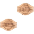thumbnail image 1 of 2 Pieces Baking Dish with Lid Teppanyaki Tray Casserole Pot Mat 21.5x16cm, 1 of 8