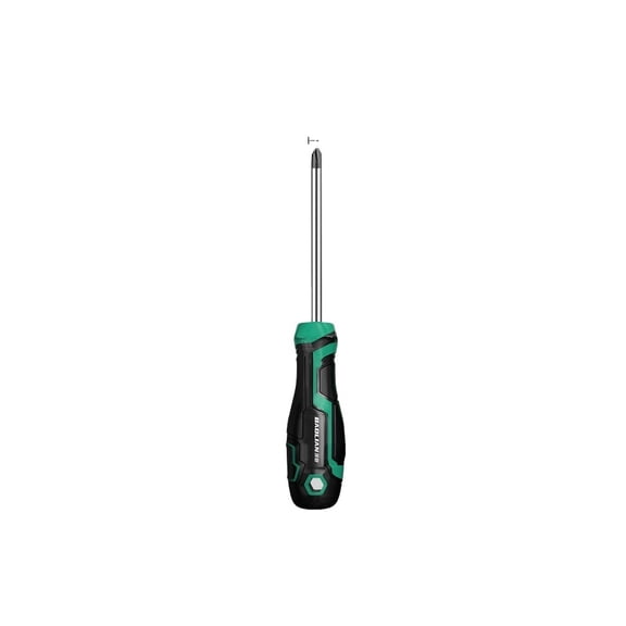 2 Pieces Baolian Industrial Grade Cross-Shaped Magnetic Screwdriver Set - Super-Hard Tools for Professionals