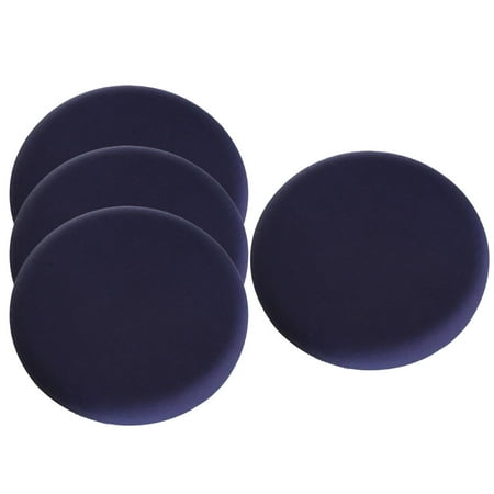 2 Pieces Bar Stool Covers Round, Washable Soft Durable Elastic Stool Cushion Slipcover, Seat Covers for 12-18 inch home -