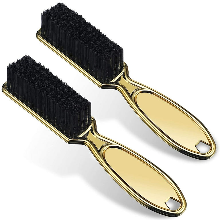 2Pcs Barber Blade Cleaning Brush,Clipper Cleaner Barber Brush Hair Clipper  Brush Nail Brush Tool for Cleaning Clipper Trimmer Cleaning Brush Set
