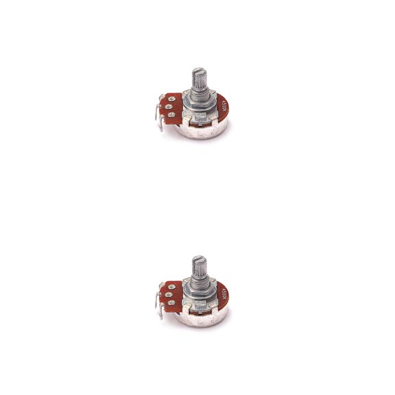 2 Pieces Bass Knob Audio/log Potentiometer 3.10X2.70X2.40CM