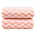thumbnail image 1 of 2-Pieces Bath Towel Set For Bathroom, High Density Plush Fleece Ultra Absorbent, 30"x60", 1 of 5