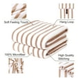 thumbnail image 1 of 2-Pieces Bath Towel Set For Bathroom,Stripe Pattern,Soft And Ultra Absorbent, 30"x60", 1 of 4