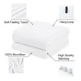 thumbnail image 1 of 2-Pieces Bath Towel Set For Bathroom,Ultra Absorbent White 30"x60", 1 of 5