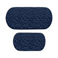 thumbnail image 1 of Mmeneyy Memory Foam Bath Mat Set of 2, Cobblestone Textured Non-Slip Absorbent Machine Washable Rugs for Bathroom Kitchen, 1 of 6