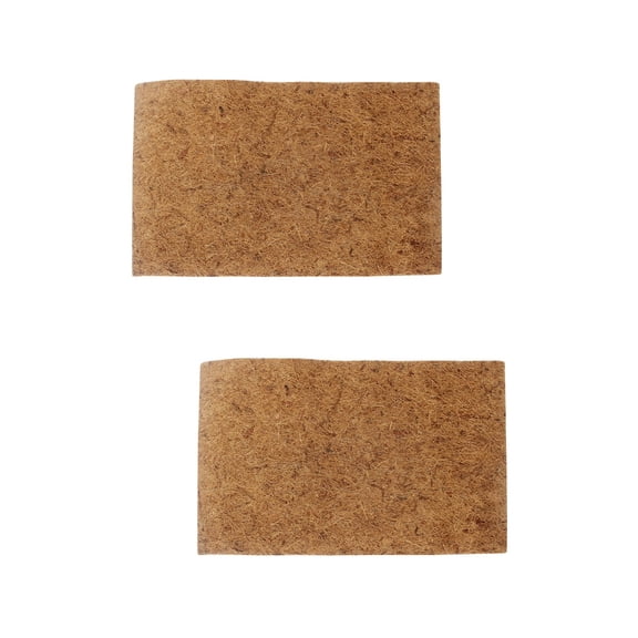 2 Pieces Bearded Dragon Stuff Substrate Turtle Kit Reptile Carpet Light Brown