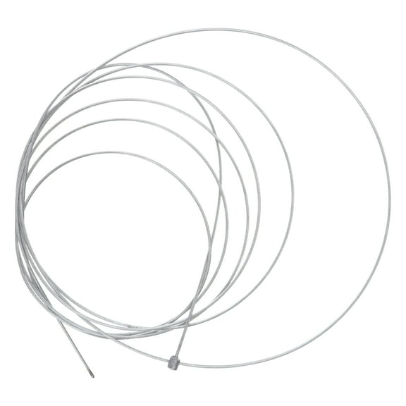 2 Pieces Bike Cables Gear Bulk Gear Cables Bike Brake Cable Set 200cm Silver