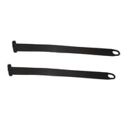 2 Pieces Bike Wheel Fixing Band Adjustable Non Slip Plastic Strap for Universal 591 Bike Rack Users