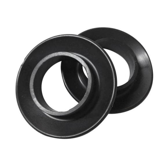 2 Pieces Black Rubber Kayak Paddle Drip Rings Universal for Kayak and Canoe Paddles