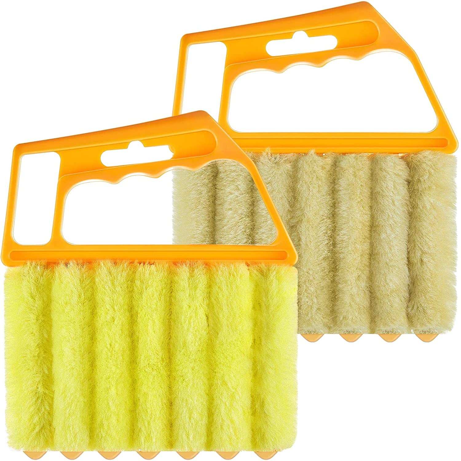 2 Pieces Blind Cleaner Duster Tool, 7 Finger Dusting Cleaner Tool for